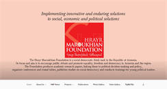 Desktop Screenshot of maroukhianfoundation.org